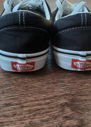 Черные кеды vans era6 фото