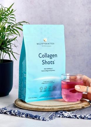 Питьевой коллаген с ягодами асаи rejuvenated collagen shots