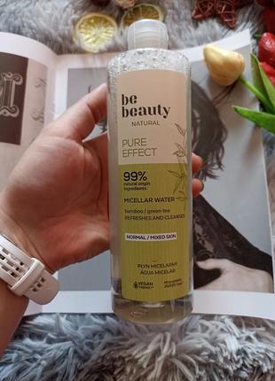 Мицеллярная вода be beaty польша 400мл