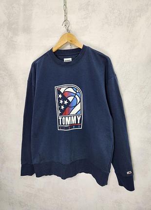 Світшот реглан кофта лонгслів tommy hilfiger