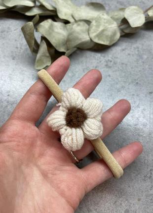Повязка, ромашка, прикраси