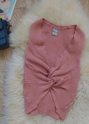 Жилетка на гольф з переплетом