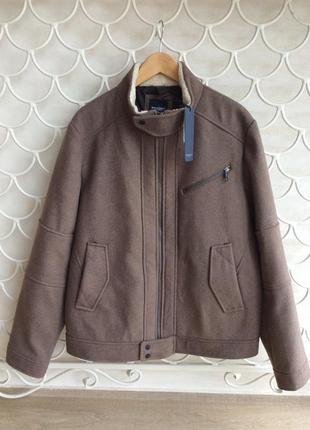 Куртка, бомбер, шерсть, премиум бренд broadway nyc1 фото