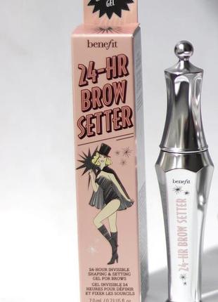 Фиксирующий гель для бровей benefit 24-hr brow setter стойкость 24 часа2 фото