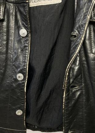 Levis куртка из натуральной кожи размер м8 фото