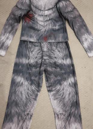 Карнавальный новогодний костюм волкодав оборотень волк на хеллоуин1 фото