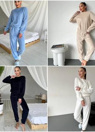 Домашній  жіночий костюм- піжамка кофта з штанами розміри норми та батал