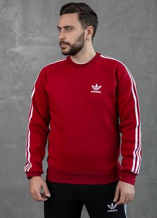 Костюм adidas зима: світшот-штани9 фото