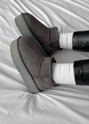 Уггі ugg на високій підошві9 фото