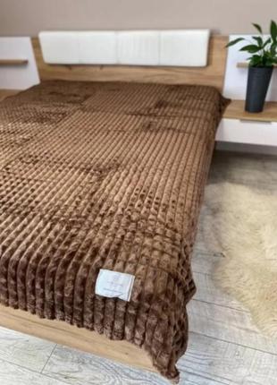 Гарний плед 200/220см різні кольори