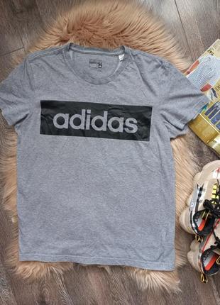 Коттоновая футболка adidas оригинал
