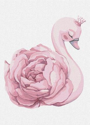 Картина по номерам идейка kho2358 принцесса лебедь ©tanya_bonya, 30*30см
