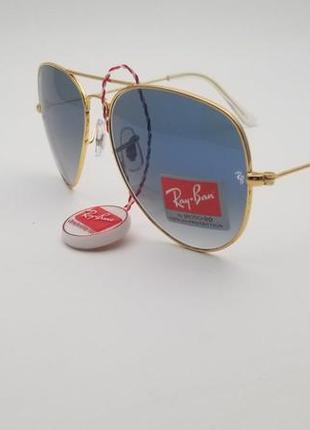 Солнцезащитные очки унисекс линзы стекло в стиле ray ban4 фото