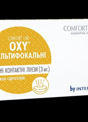 Лінзи oxy мультифокальні s = -0.5 \ add = +1 \ 1 шт (interojo)1 фото