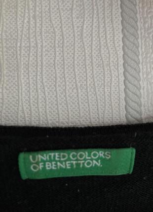 Чорна майка benetton3 фото