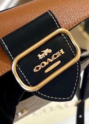 Сумка coach morgan кросс-боди6 фото