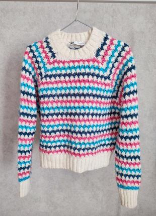 Zara светр у смужку