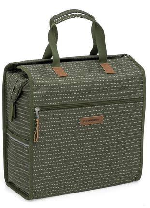 Велосумка на багажник new looxs lilly nomi 18l зелений (28733)