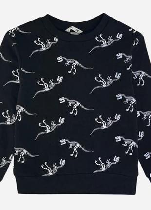 Свитшот h&m с начесом 134-140