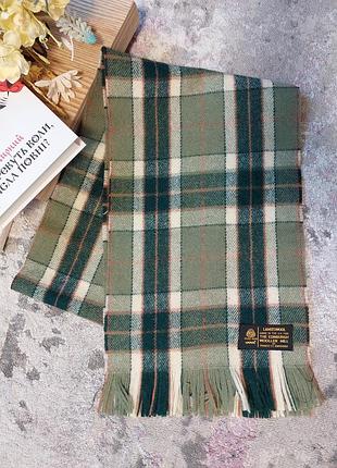 Шарф в клетку из овечьей шерсти the woolen mill of princes st. edinburgh

(23 см на 140 см)