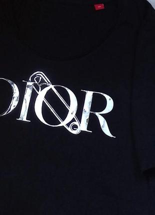 Футболка з логотипом ,,dior,,