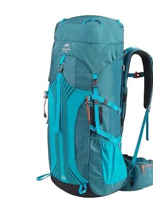Трекинговый туристический рюкзак naturehike 65+5 литров с чехлом1 фото