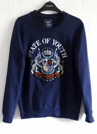 Теплый свитшот, 13-14лет, до 164см, хлопок, dwg