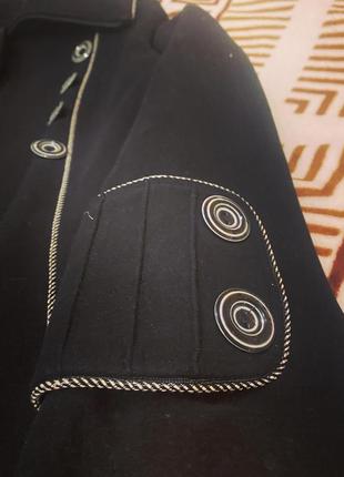 Пальто платье с отцепным капюшоном