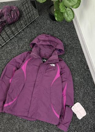 Женская куртка The The North Face Face черные лыжня мембранная