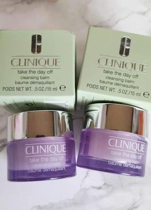 Clinique take the day off cleansing balm makeup remover бальзам для удаления макияжа1 фото