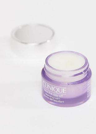 Clinique take the day off cleansing balm makeup remover бальзам для удаления макияжа3 фото