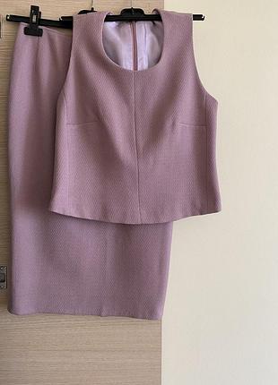 Шикарный костюм jil sander + чехол