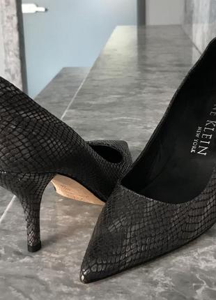 Anne klein туфли лодочки под змею р 362 фото