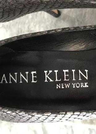 Anne klein туфли лодочки под змею р 367 фото