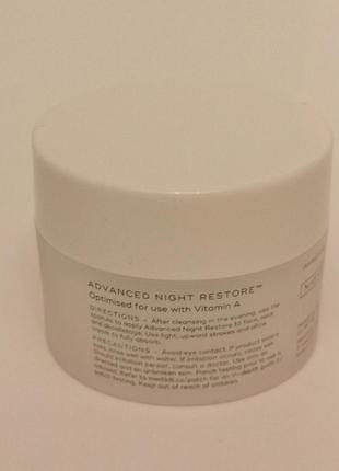 Омолаживающий восстанавливающий ночной крем для лица medik8 advanced night restore, 12.5 мл3 фото