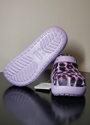 Сабо на платформі крокс crocs cutie crush animal, j4, j66 фото