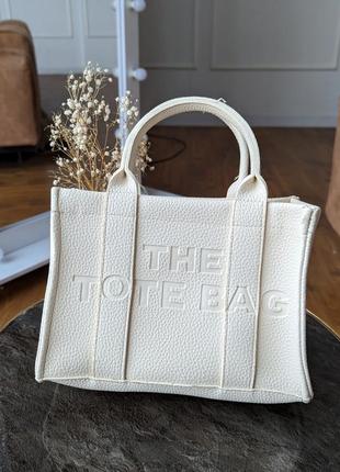 Сумка шоппер marc jacobs tote bag мини7 фото