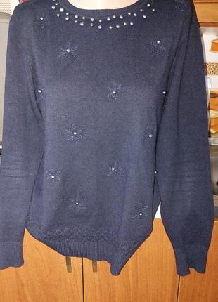 Гарна тепленька кофтинка! розмір xl-xxl