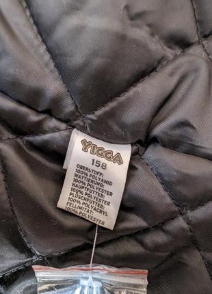 Удлиненная демисезонная подростковая куртка topolino yigga хаки 12-13 лет 158 см7 фото