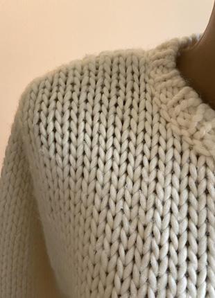 Кофта свитер крупной вязки2 фото