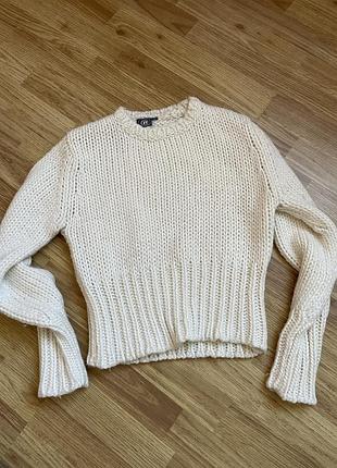 Кофта светр грубої вʼязки 4