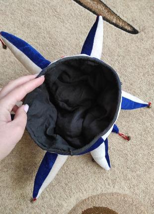 Шапка шута, клоуна, маскарадная шапка