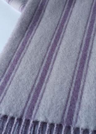 Мягчайший кашемировый шарф johnstons шотландия