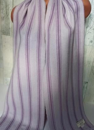 Мягчайший кашемировый шарф johnstons шотландия