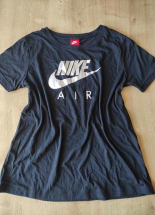 Фирменная женская спортивная футболка  nike  dri-fit, m ,  оригинал.