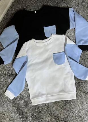 Кофта батник женская утепленная 3