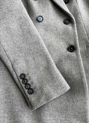 Пальто zara размер xs серое2 фото