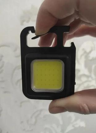 -= метал =- компактний світлодіодний ліхтарик із вбудованим акумулятором3 фото