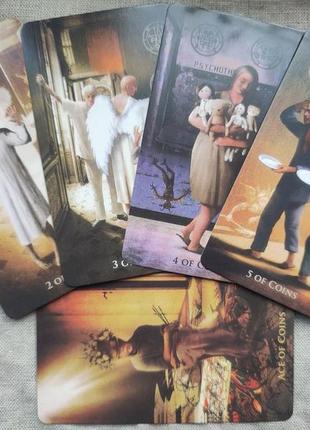 Гадальные карты таро сумасшедшего дома madhouse tarot метафорические карты7 фото