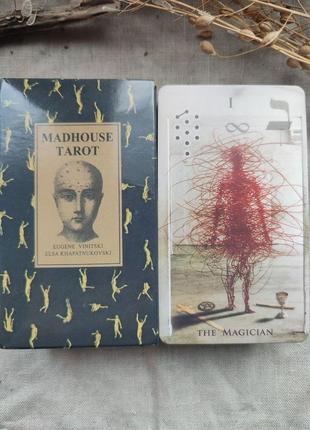 Гадальні карти таро божевільні madhouse tarot метафоричні карти1 фото